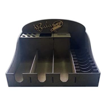 Imagem de Suporte Para Máquinas E Acessórios De Barbeiro Barber Shop Pente Lamina Tesoura