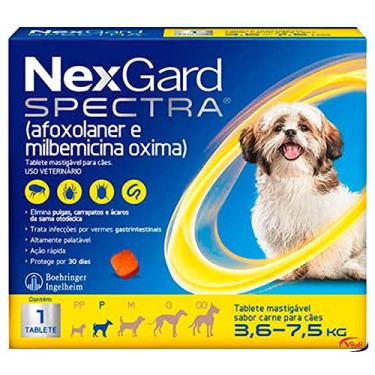 Imagem de NEXGARD SPECTRA (P) 3,6KG ATÉ 7,5KG