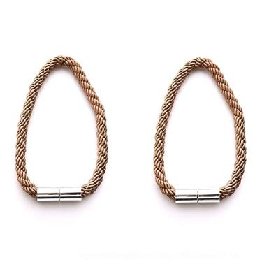 Imagem de 1 peça Cortina Magnética Acessórios para Sala Cilindro Bola Suspensa Suporte para Cortina Corda Corda Corda Decoração, Café