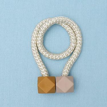 Imagem de Cinta de cortina de fivela de cortina sem perfuração, sem instalação de fivela de ímã de luxo, tira de vestir de janela, prendedores de cortina, T5,4 pcs