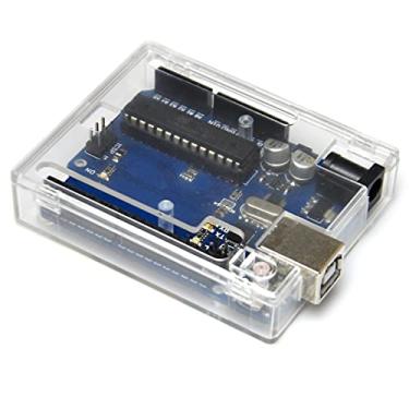 Imagem de Gikfun Uno R3 Case transparente caixa de computador compatível com Arduino UNO R3 EK1655