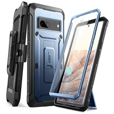 Imagem de SUPCASE Capa Unicorn Beetle Pro Series para Google Pixel 7 (versão 2022), capa resistente com clipe de cinto e suporte com protetor de tela integrado (azul)