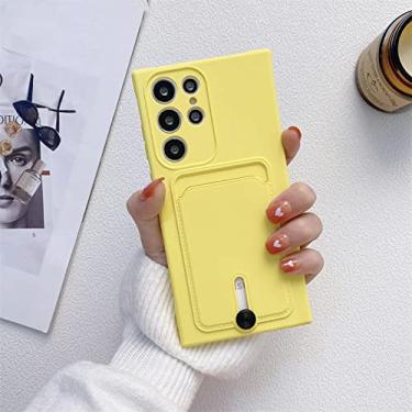 Imagem de Estojo macio de silicone líquido para Samsung Galaxy S22 S21 Plus Ultra S20 FE A03S A82 A72 A52 A32 A22 A51 A71 Carteira capa titular do cartão, YL, para S20FE