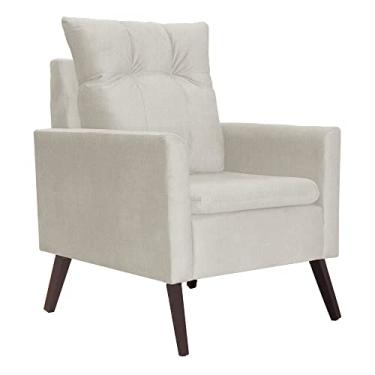 Imagem de Poltrona Para Sala Ligia Suede Cores - DS Estofados