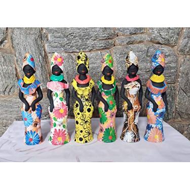 Imagem de Boneca em Cerâmica 26 e 27 cm artesanato (NR01)