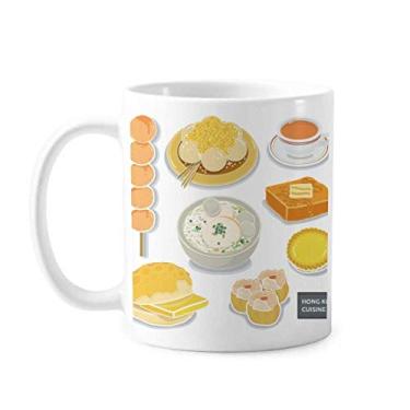 Imagem de Caneca de cerâmica de café e porcelana de Hong Kong Culinária Local