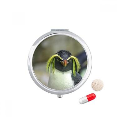 Imagem de Porta-comprimido com imagem de pinguim da Antártica da natureza da ciência do mar