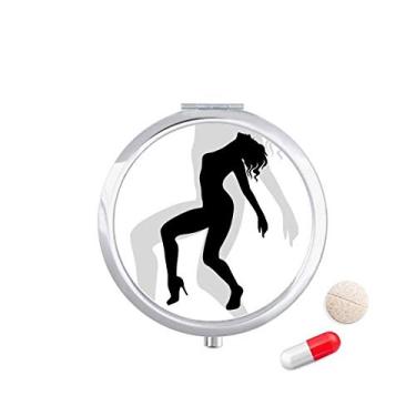 Imagem de Caixa de armazenamento de medicamentos com contorno para meninas da Hot Beauty