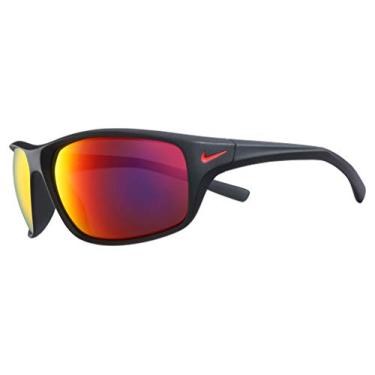 Imagem de Nike EV1134-006 Óculos de sol adrenalina preto fosco cor da moldura, cinza com matiz de lente espelhada infravermelha