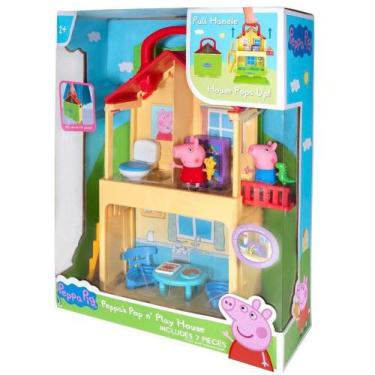 Casa Surpresa da Peppa Pig - Figura Surpresa - Telhado Verde sunny