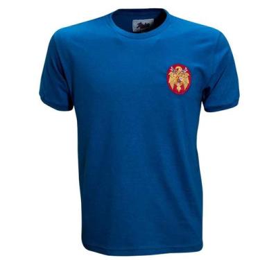 Imagem de Camisa Espanha 1964 Liga Retrô  Azul