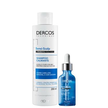 Imagem de Kit Vichy Dercos Sensi-Scalp Probiotic (2 Produtos)
