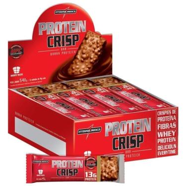 Imagem de Protein Crisp Bar 12 Unidades Leite Ninho Integralmédica-Unissex