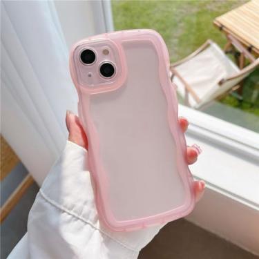 Imagem de Onda encaracolado capa traseira para xiaomi mi 13 12t 12s 9 10 11 12 11i 9t 10t 11x 12x ultra pro lite tpu silicone caso de telefone, rosa, para mi 10