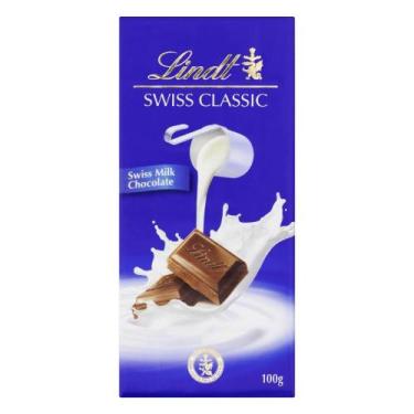 Imagem de Chocolate Ao Leite, Lindt Classic, Barra De 100G