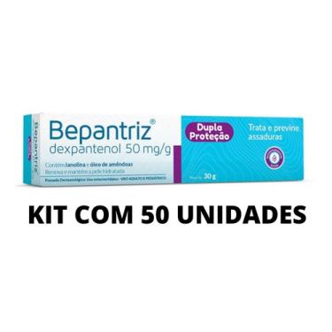 Imagem de Kit Com 50 Bepantriz Pomada Dermatológica Dexpantenol 30g