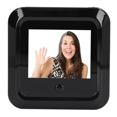 Imagem de Visualizador Porta Digital, Campainha Eletrônica 2,4 Polegadas Câmera Olho Mágico 0,3 MP e 120 Graus Porta Olho Mágico Câmera Segurança Apartamento Porta Entrada Porta para Casa