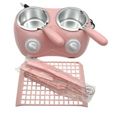 Imagem de Forno elétrico duplo aquecimento de chocolate forno de fusão