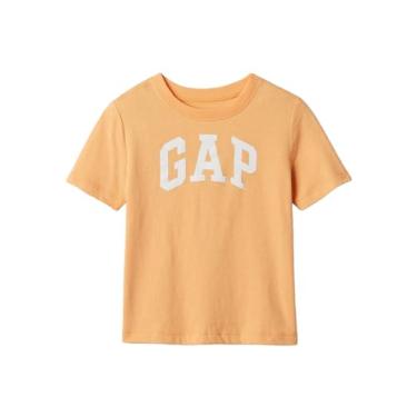 Imagem de GAP Baby Boys Short Sleeve Logo T-Shirt Tangerine 3YRS