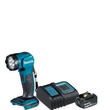 Imagem de Lanterna Dml815 Com Carregador Dc18sd E Bateria Bl1830b - Makita