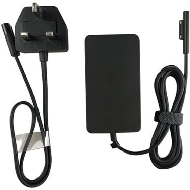 Imagem de Carregador Surface Pro 3/4/5/6, 12 V/2,58 A, fonte de alimentação de substituição compatível com tablet Microsoft Surface Pro 3, Surface Pro 4 e Surface Pro 5 Pro 6