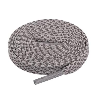 Imagem de Cadarços Refletivos Para Tênis, Cadarços Planos Luminosos Que Brilham No Escuro, Cadarços Esportivos Para Adultos E Crianças (Color : Light gray, Size : 140cm)