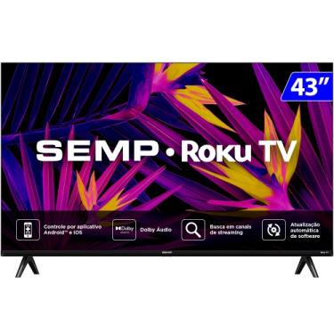 Imagem de TV 43P semp LED smart full HD