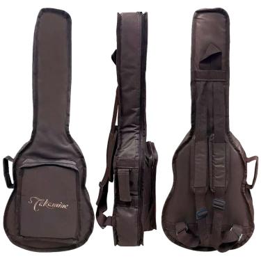 Imagem de Bag Capa Acolchoada Para Violão Baby Cargo Takamine Marrom	