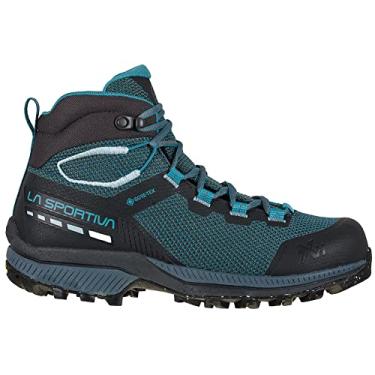 Imagem de La Sportiva Womens TX Hike Mid GTX Hiking Boots, Topaz/Carbon, 9
