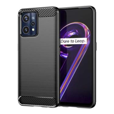 Imagem de Capas para Realme Narzo 50 Pro.Caso básico,Botão de pressão flexível / 360 ° Proteção completa,Anti-fingerpirnts