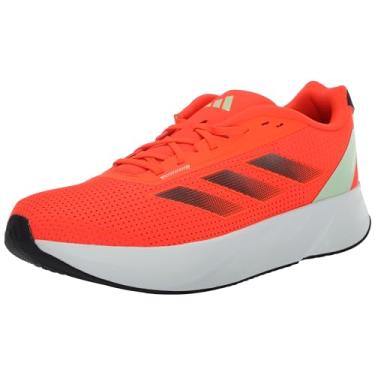 Imagem de adidas Tênis masculino Duramo Sl, Vermelho solar/aurora metálico/semi verde Spark, 10.5