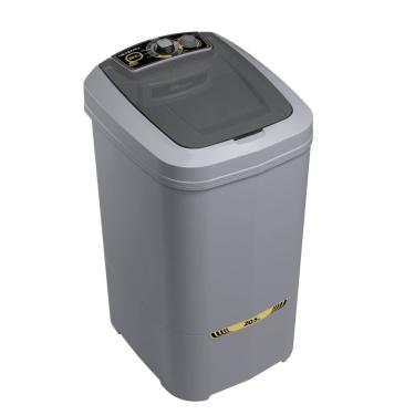 Imagem de Lavadora de Roupa Tanquinho 20.5 KG Plus Cinza 127v Cinza