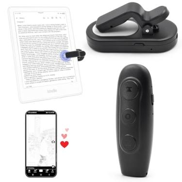 Imagem de Virador de página para Kindle, controle remoto para TikTok, controle remoto de gravação de vídeo para câmera, controle remoto para TIK Tok, controle remoto do obturador da câmera para iOS, Android