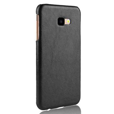 Imagem de Capa para Samsung Galaxy J4 Plus, capa para celular, proteção robusta 360° protege seu telefone, capa de couro granulado, capa para Samsung Galaxy J4 Plus