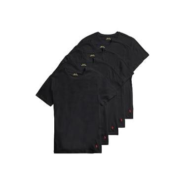 Imagem de POLO RALPH LAUREN Camiseta justa com 5 camisetas absorventes, Polo Black/Rl2000 Red Pony Player, PP