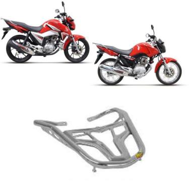 Imagem de Bagageiro Cg Fan 160 2014 2015 2016 2017 2018 Cromado - MA Motos