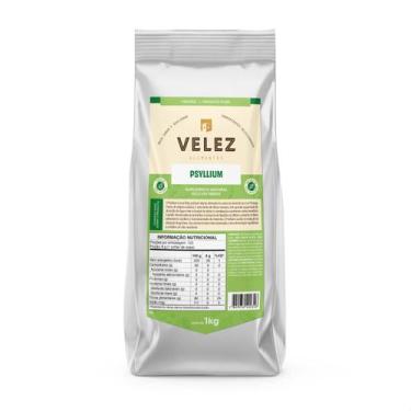 Imagem de Psyllium Husk Rico em fibras VELEZ  1 Kg - VELEZ Alimentos