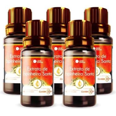 Imagem de Extrato de Espinheira Santa - Contém 30ml - kit com 5 - LIDER VENDAS, 