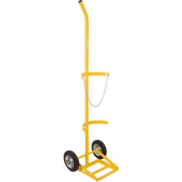 Imagem de Carrinho Para Transportar Cilindro Simples Roda Borracha Mac - Vonder