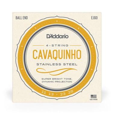 Imagem de Encordoamento Cavaquinho Daddario EJ93 .011-.028