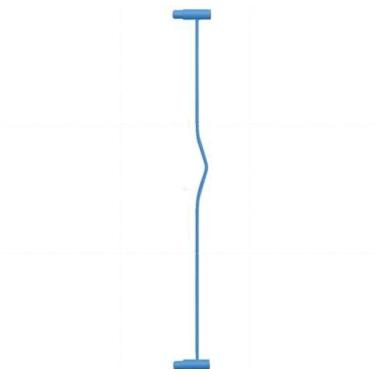 Imagem de Prolongador Extensor P/ Portão Pet Aramado 5 Cm Cachorro azul - Açomix