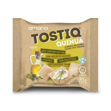 Imagem de Torrada Quinua de Azeite Vegana Amana 70g