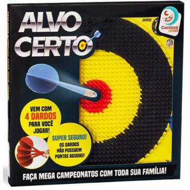 Imagem de Jogo de Dardos Infantil Alvo Certo - Cardoso