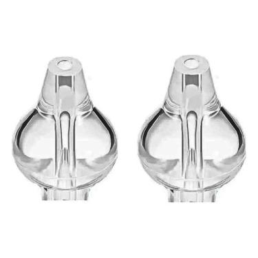 Imagem de Bico Silicone Seringa Slip Lavagem Nasal Adulto E Bebê C/200 - Biotech