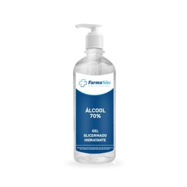 Imagem de Álcool em gel 70% glicerinado hidratante - 500g - farmasite