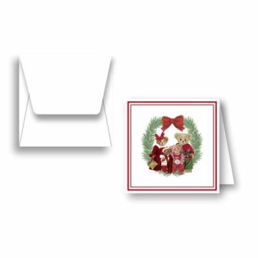Imagem de Cartão Presente de Natal Família Urso - Filhos - Artegrafix