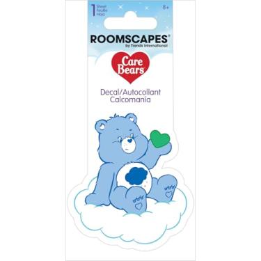 Imagem de Ursinhos Carinhosos - Urso Mal-humorado - Corte de vinil branco - Decalque de 4 cores em vinil branco - 4 cores
