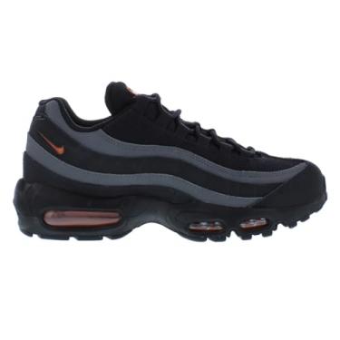 Imagem de Nike T nis masculino Air Max 95, Preto/Laranja Seguran a - Ferro Cinza, 9