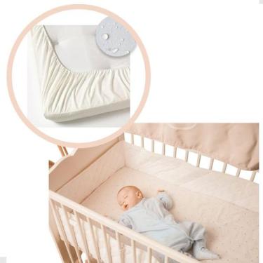 Imagem de Capa Protetora de Colchão Berço Impermeável - Vida Pratika
