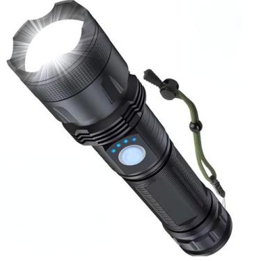 Imagem de Lanterna Tática LED CREE - 2000 Lumens, Longo Alcance, Resis - Shophal